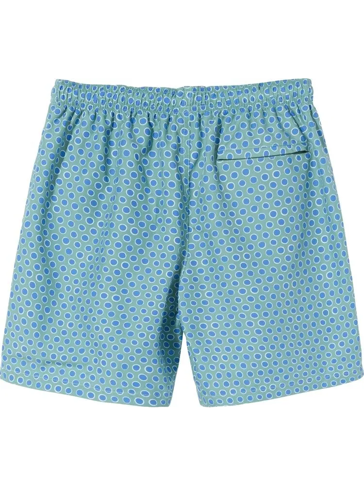 Шорты Stussy Polka Dot Water Short 'Teal' — изображение 2 из 2, бирюзовый
