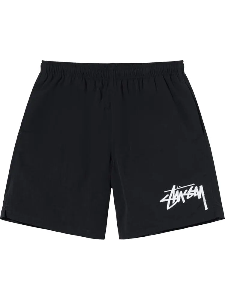 Шорты Stussy Big Stock Water Short 'Black'