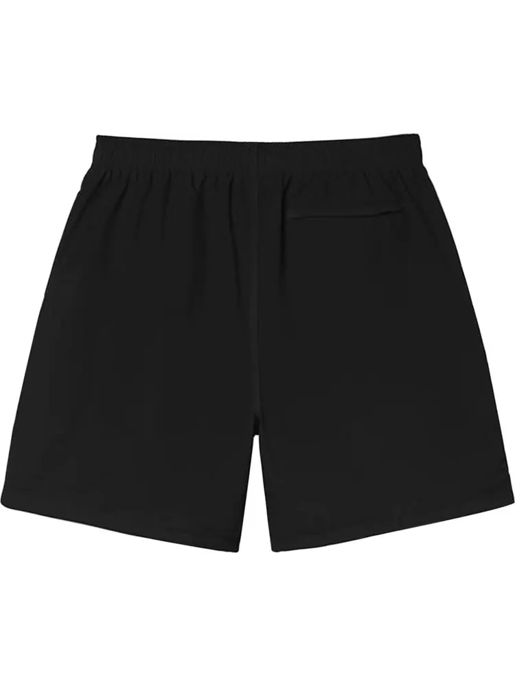 Шорты Stussy Curly S Water Short 'Black' — изображение 2 из 2, черный