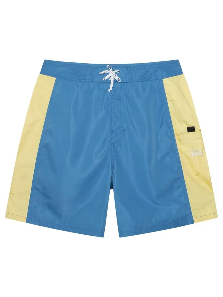 Шорты для плавания Stussy Paneled Board Short — изображение 1 из 2, синий