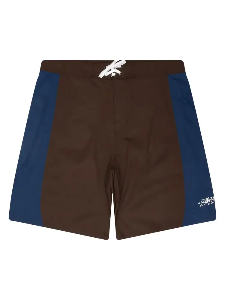 Шорты Stussy Curved Panel Board Short 'Brown'
