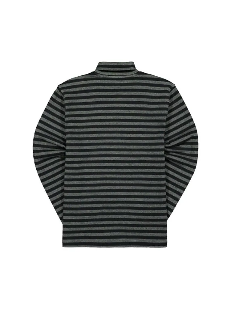 Топ Stussy Classic Stripe Turtleneck — изображение 2 из 2, черный