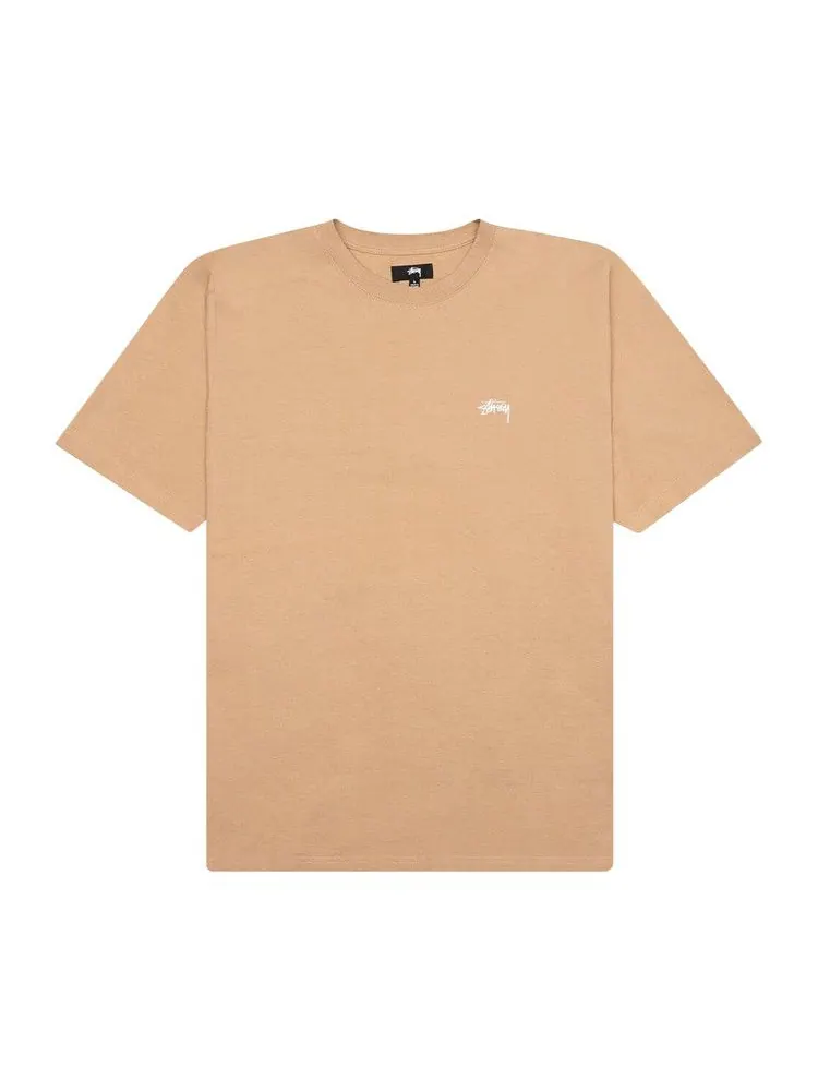 Свитер Stussy Stock Logo Crew — изображение 1 из 2, бежевый