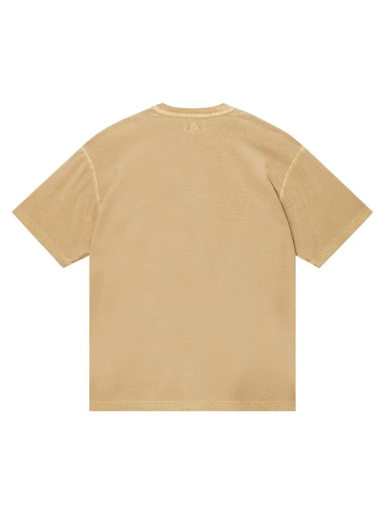 Свитер Stussy Pigment Dyed Inside Out Crew — изображение 2 из 2, золотистый