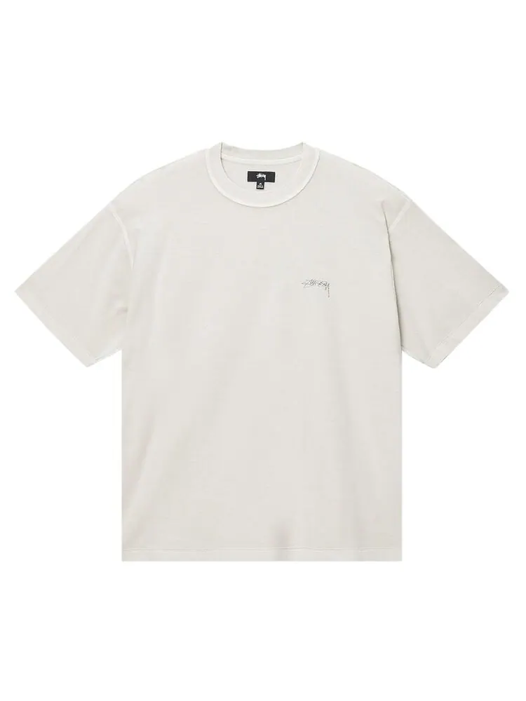 Футболка Stussy Pigment Dyed Inside Out 'Bone' — изображение 2 из 3, бежевый