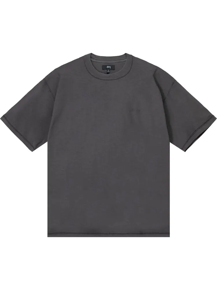 Толстовка Stussy Pigment Dyed Inside Out Crew 'Faded Black' — изображение 1 из 2, черный