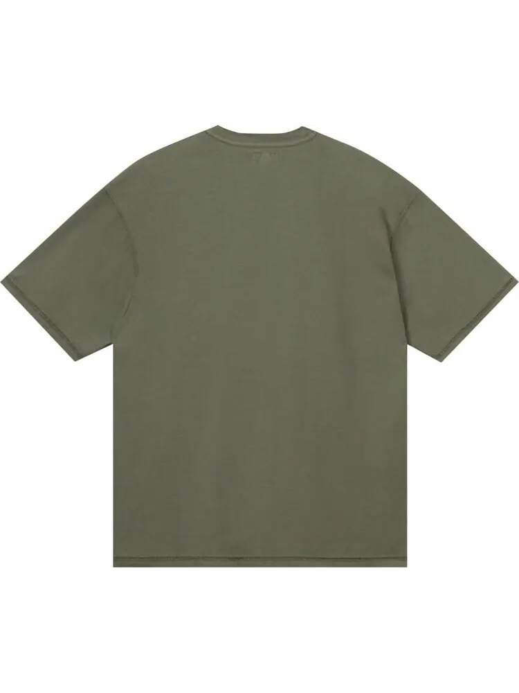 Футболка Stussy Lazy Tee 'Green' — изображение 2 из 2, зеленый