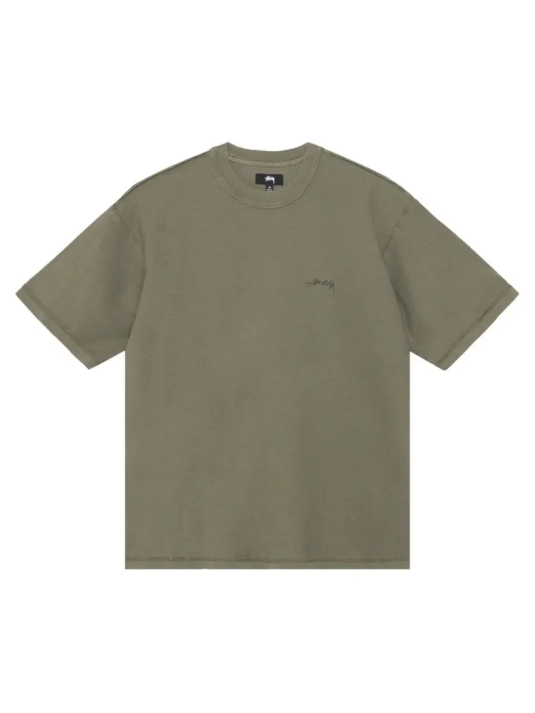 Футболка Stussy Lazy Tee 'Pine' — изображение 1 из 2, папоротник