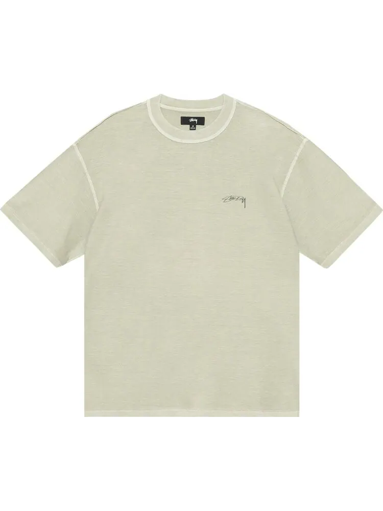 Футболка Stussy Lazy 'Sage' — изображение 1 из 2, зеленый
