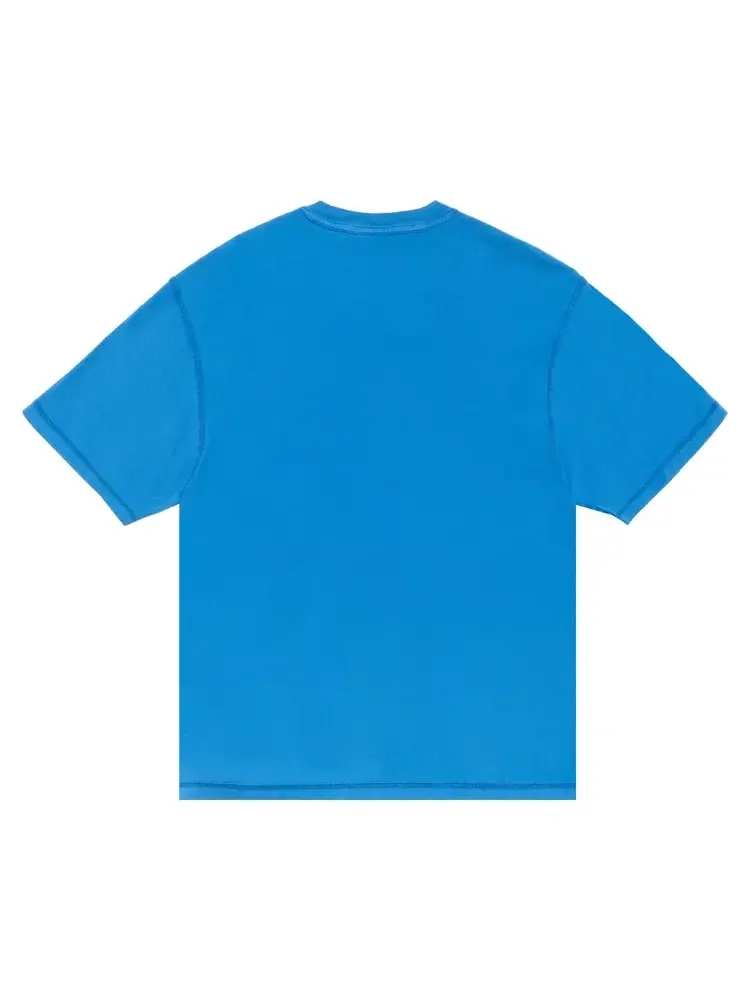 Футболка Stussy Lazy Tee 'Sport Blue' — изображение 2 из 2, синий