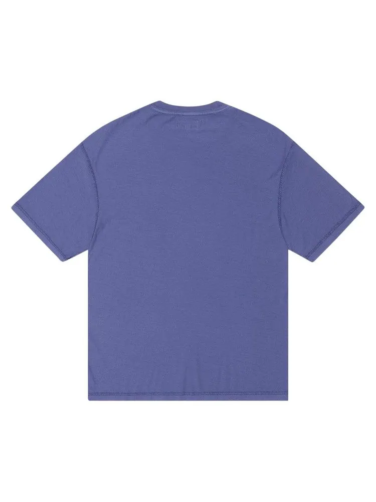 Футболка Stussy Lazy Tee — изображение 2 из 2, винтажный темно-синий