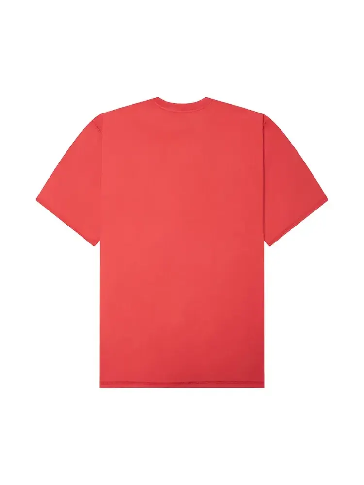 Футболка Stussy Lazy с коротким рукавом — изображение 2 из 2, красный