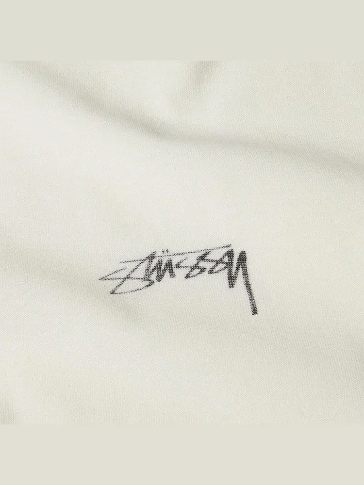 Футболка Stussy Lazy T-Shirt — изображение 2 из 2, белый