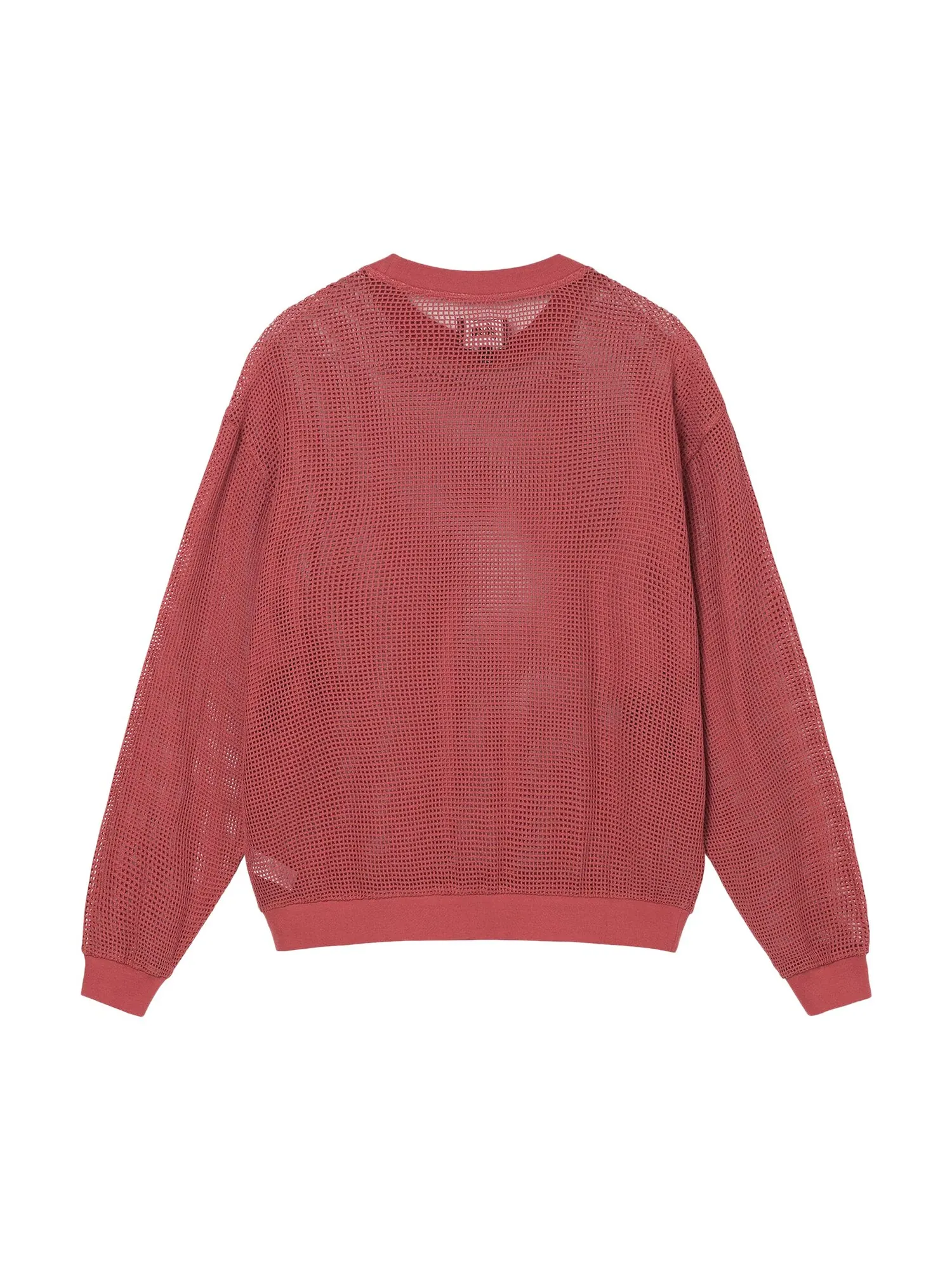 Футболка Stussy Mesh с длинными рукавами — изображение 2 из 2, красный