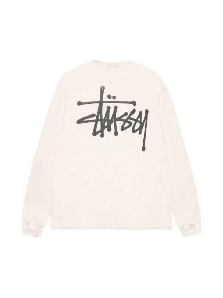 Лонгслив Stussy Basic Stock Long-Sleeve Thermal — изображение 2 из 2, кость