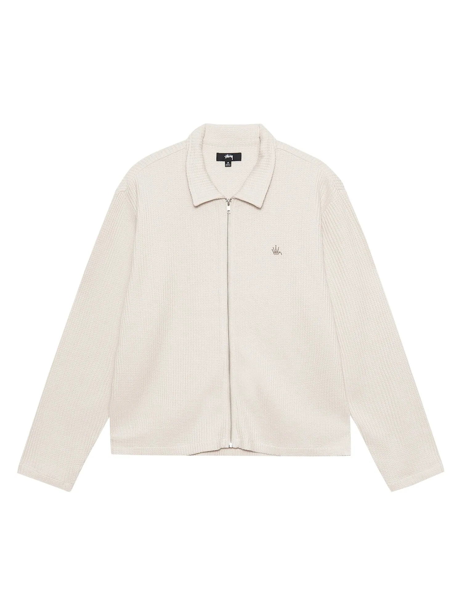 Большая терморубашка на молнии Stussy — изображение 1 из 2, натуральный