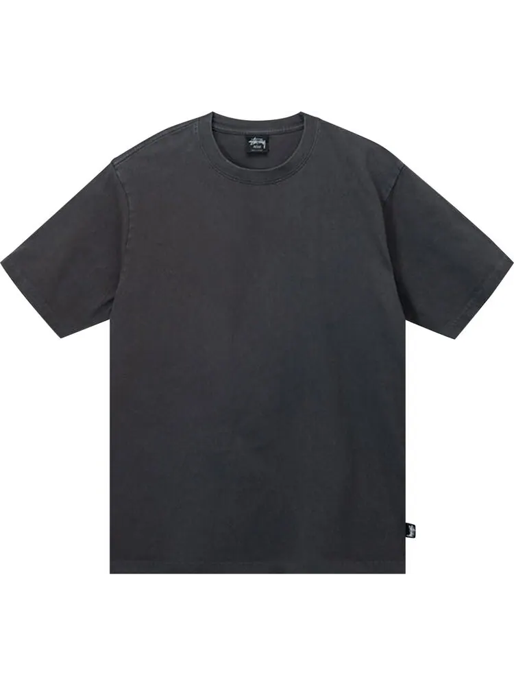 Толстовка Stussy Pigment Dyed Crew 'Black' — изображение 1 из 2, черный