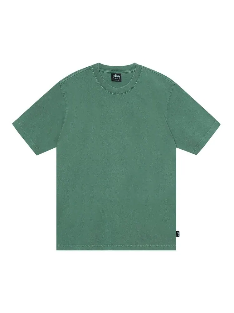 Свитер Stussy Heavyweight Pigment Dyed Crew — изображение 1 из 2, папоротник