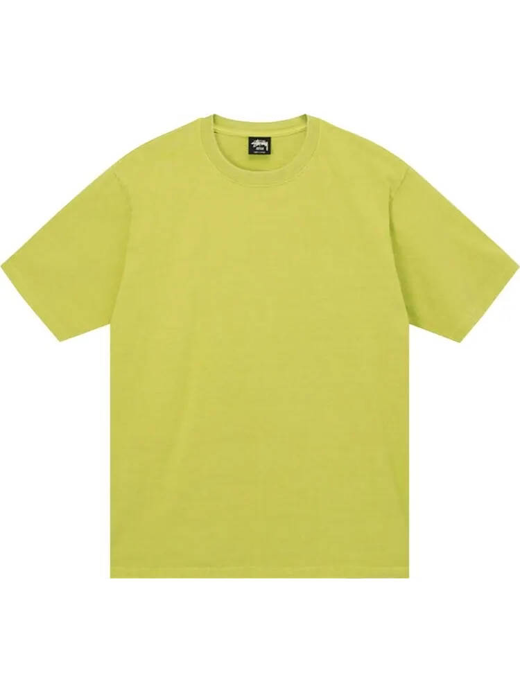 Толстовка Stussy Pigment Dyed Crew 'Yellow' — изображение 1 из 2, желтый