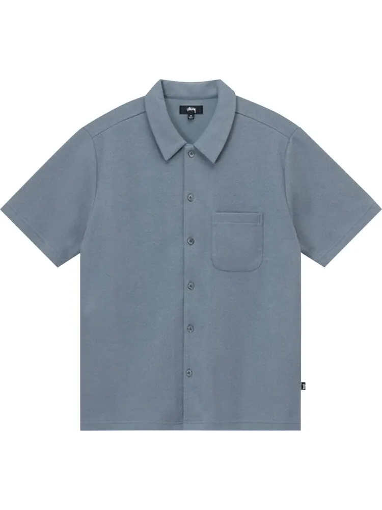 Рубашка Stussy Crepe Jersey Shirt Slate