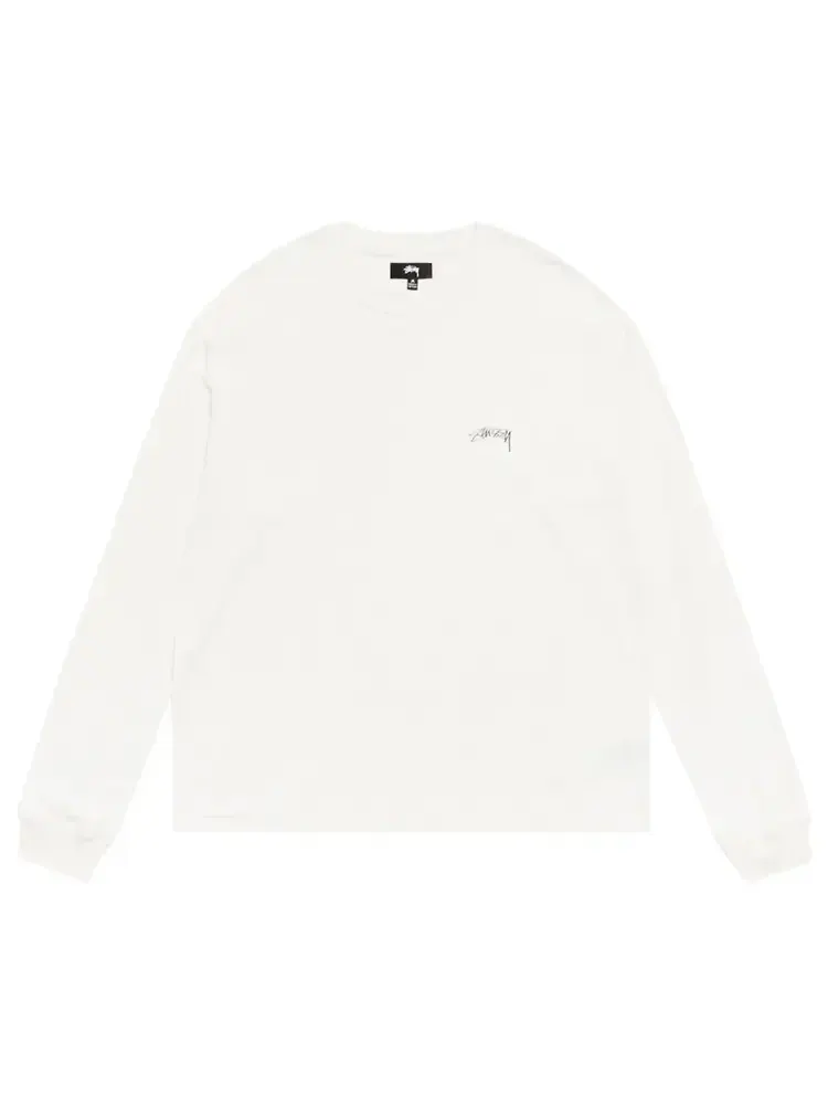 Футболка с длинными рукавами Stussy Lazy — изображение 1 из 2, белый