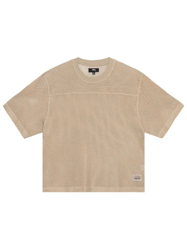Свитер Stussy Mesh Jersey Crew — изображение 1 из 2, прозрачный