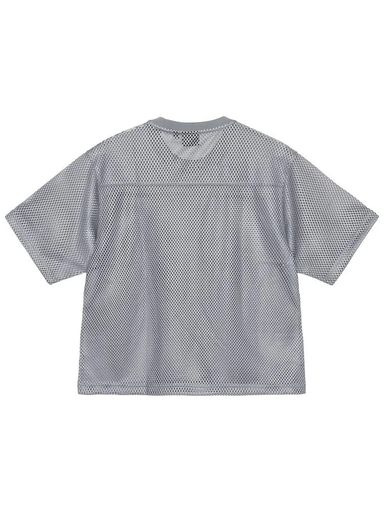 Джерси Stussy Sport Jersey Silver — изображение 2 из 2, серебряный