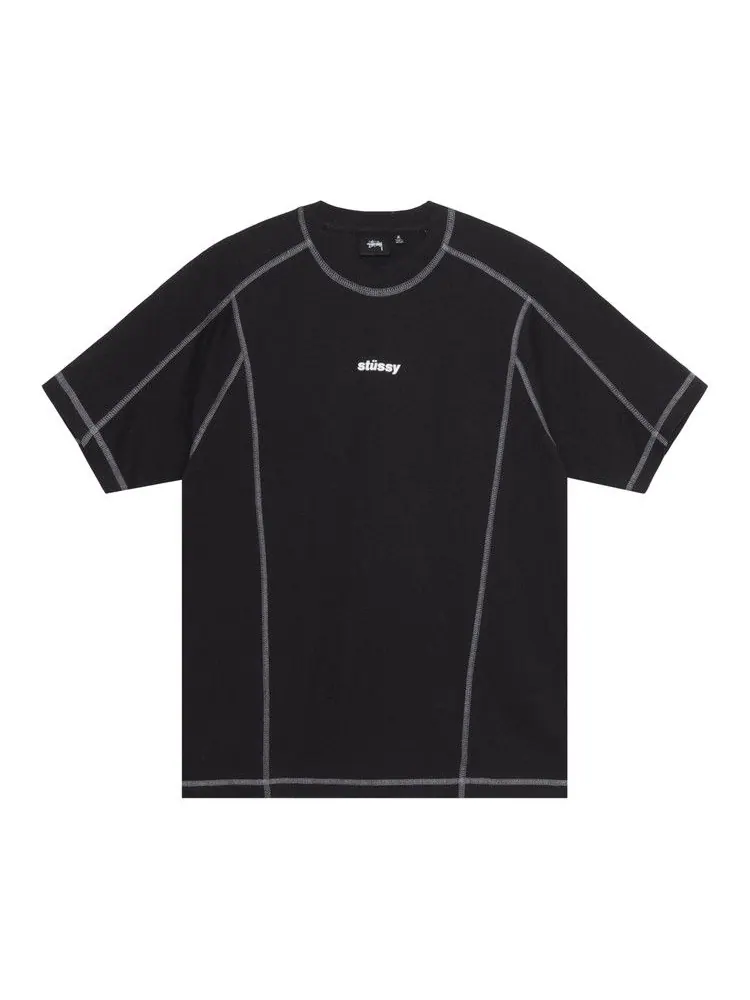 Свитер Stussy Wave Short-Sleeve Crew — изображение 1 из 2, черный