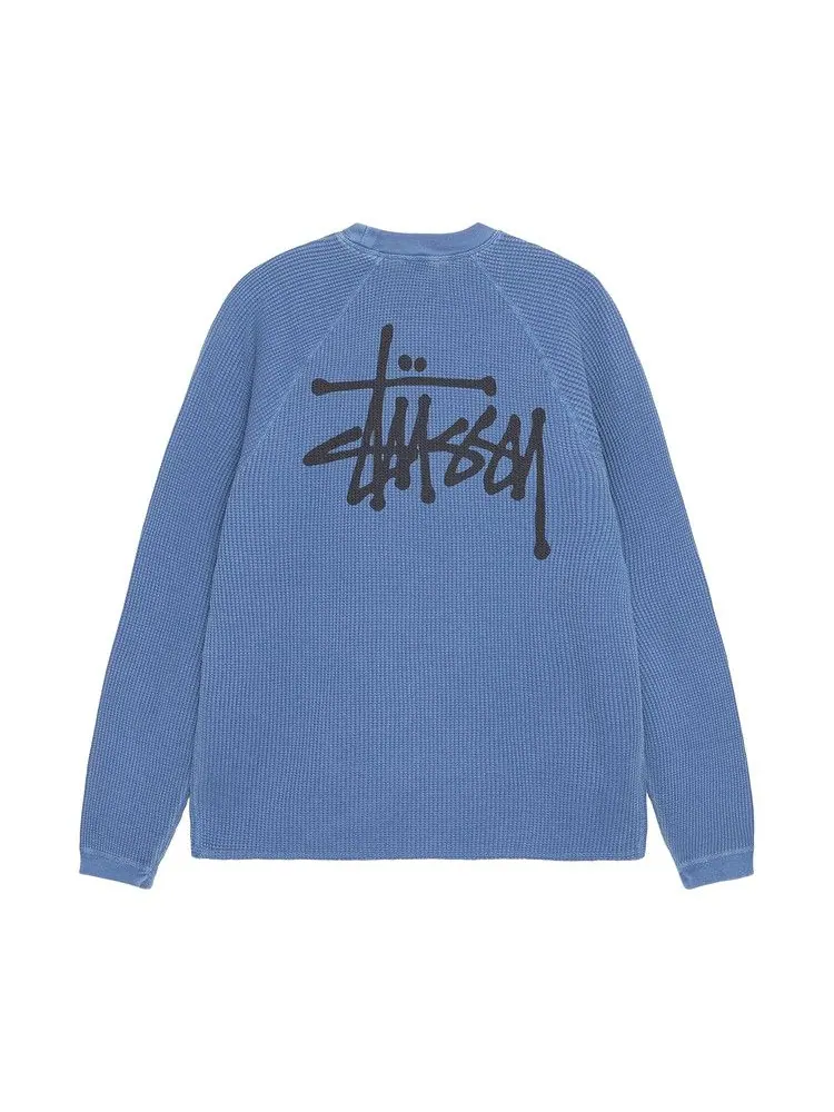 Топ Stussy Basic Thermal — изображение 2 из 2, синий