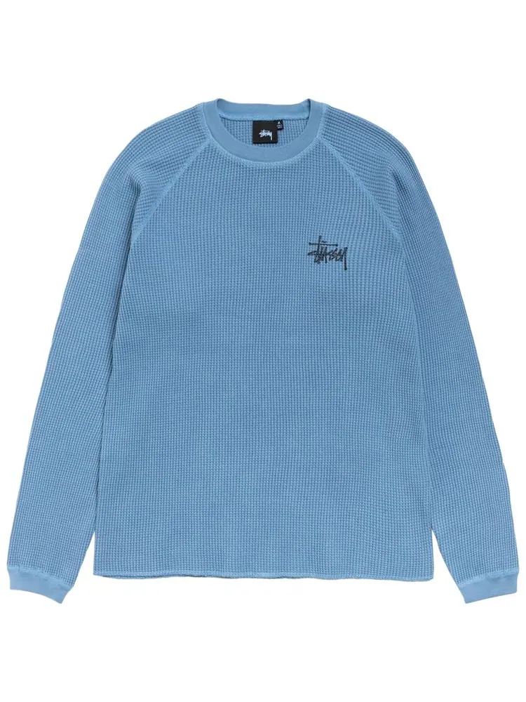Футболка Stussy Basic Stüssy Thermal — изображение 1 из 2, синий