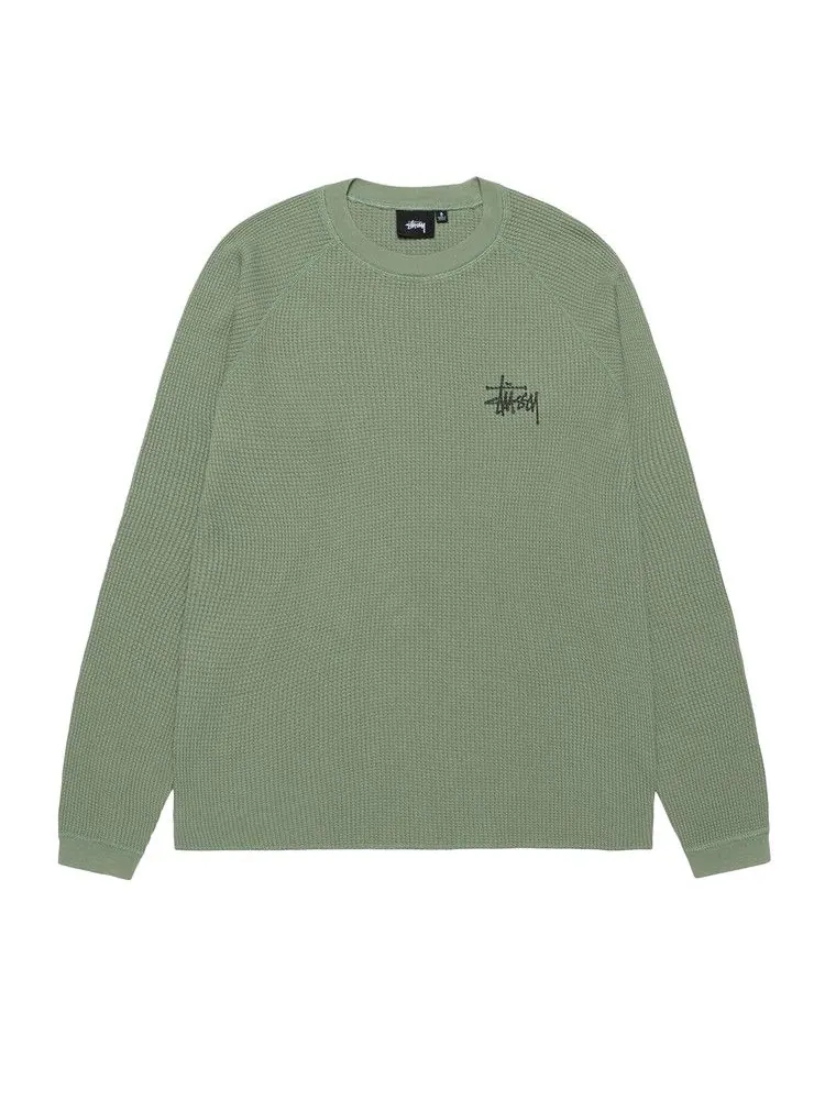 Топ Stussy Basic Thermal — изображение 1 из 2, шалфейный