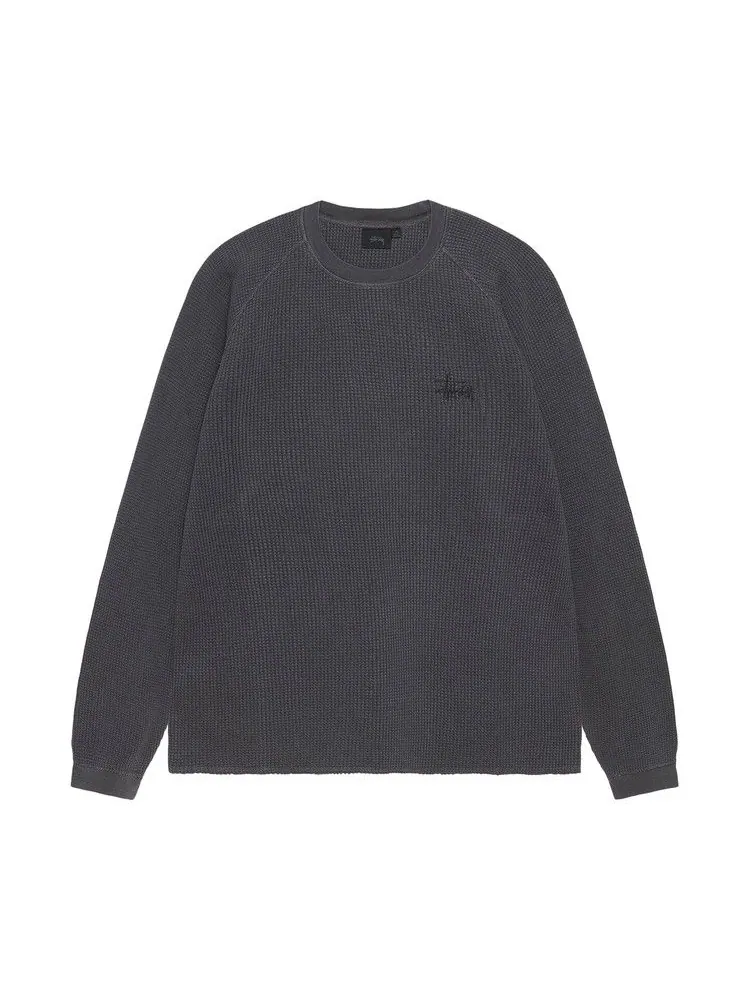 Топ Stussy Basic Thermal — изображение 1 из 2, черный