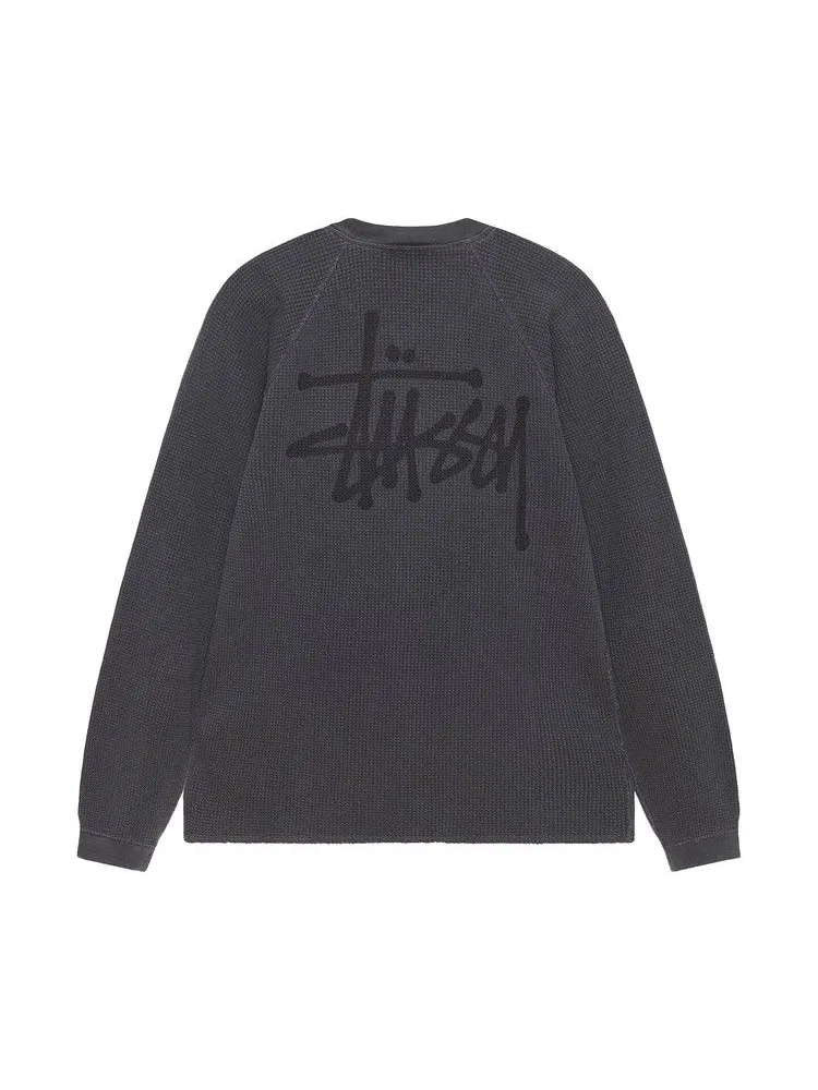 Топ Stussy Basic Thermal — изображение 2 из 2, черный