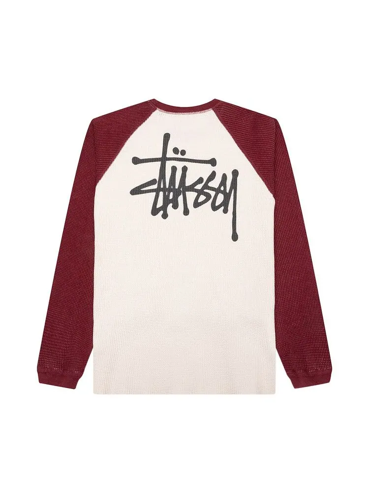 Топ Stussy Basic Thermal 2 Tone — изображение 2 из 2, белый