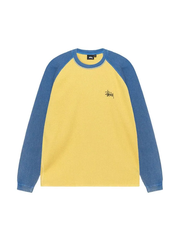 Топ Stussy Basic Thermal 2 Tone — изображение 1 из 2, желтый
