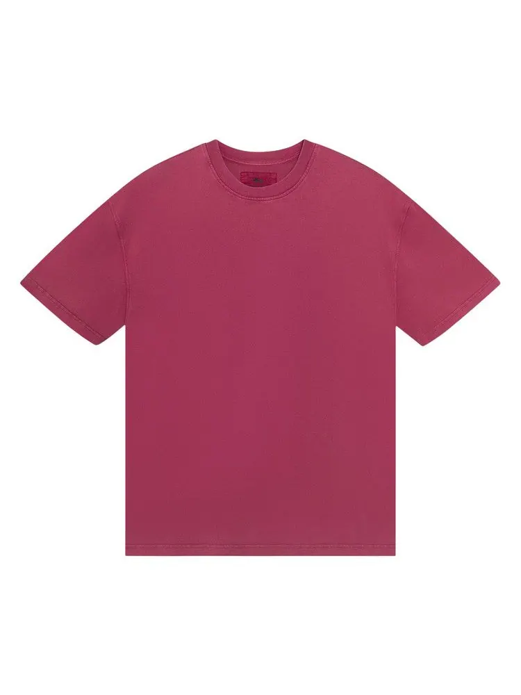 Футболка Stussy Garment Dyed Short-Sleeve Tee — изображение 1 из 2, сливавый