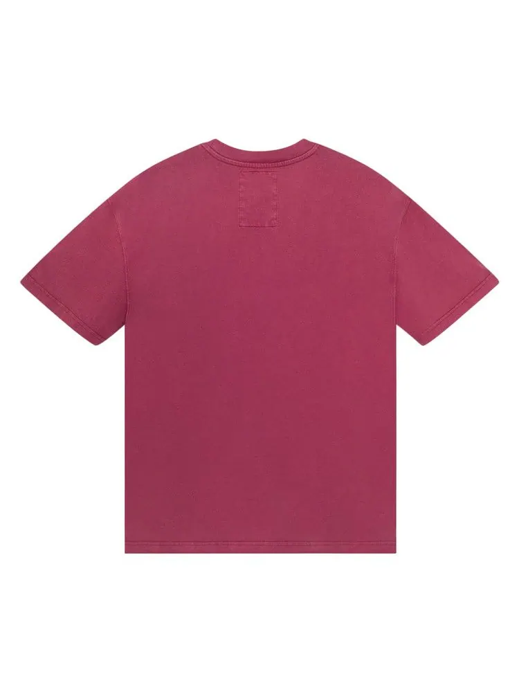 Футболка Stussy Garment Dyed Short-Sleeve Tee — изображение 2 из 2, сливавый