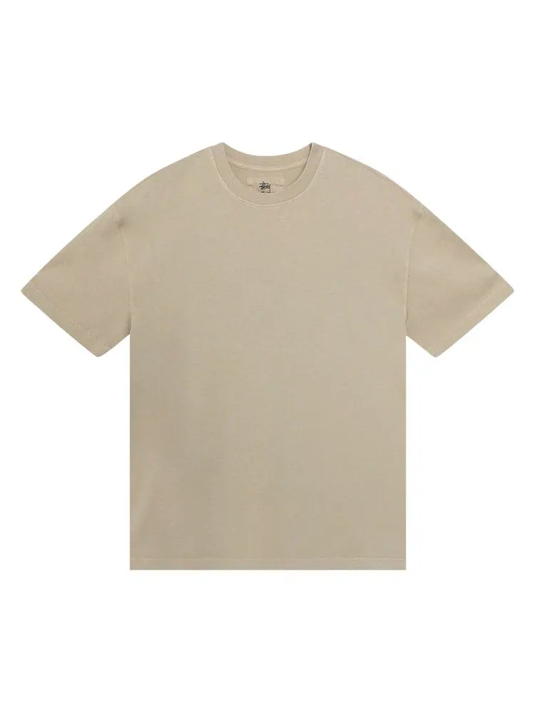 Футболка Stussy Garment Dyed Short-Sleeve Tee — изображение 1 из 2, бежевый