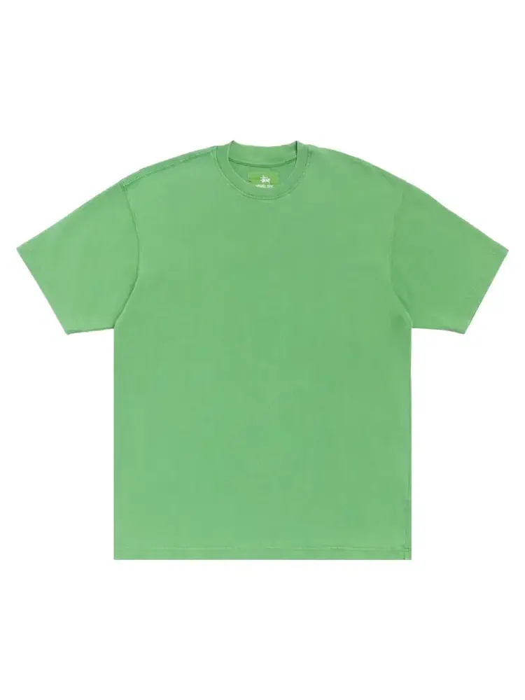 Футболка с коротким рукавом Stussy Garment Dyed — изображение 1 из 2, зеленый