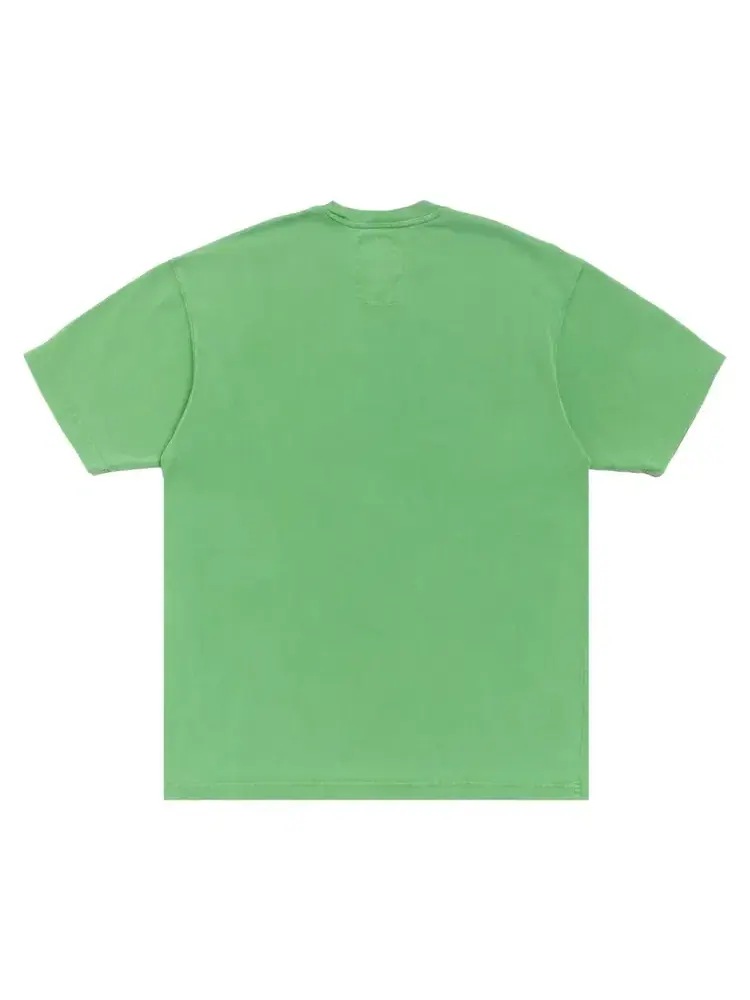 Футболка с коротким рукавом Stussy Garment Dyed — изображение 2 из 2, зеленый