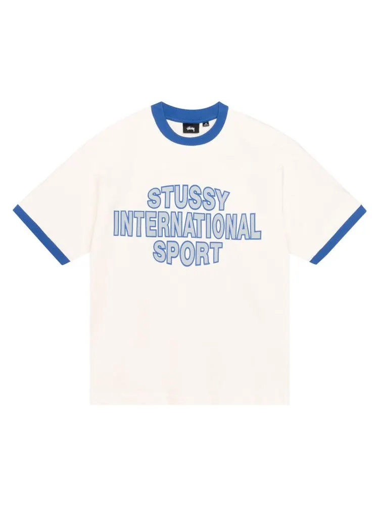 Футболка Stussy Sport Ringer Tee — изображение 1 из 2, белый