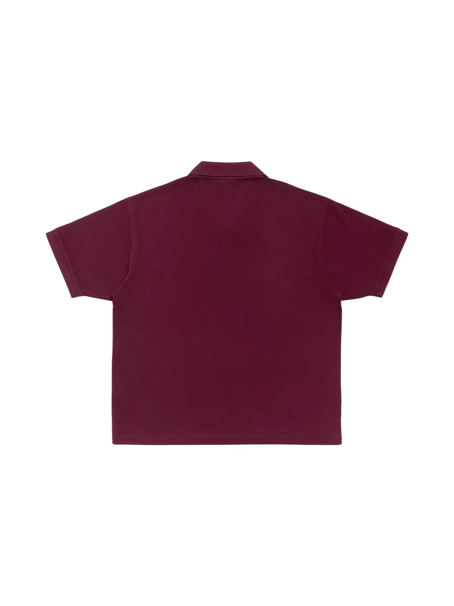 Классическая поло-рубашка Stussy из пике — изображение 2 из 2, сливавый