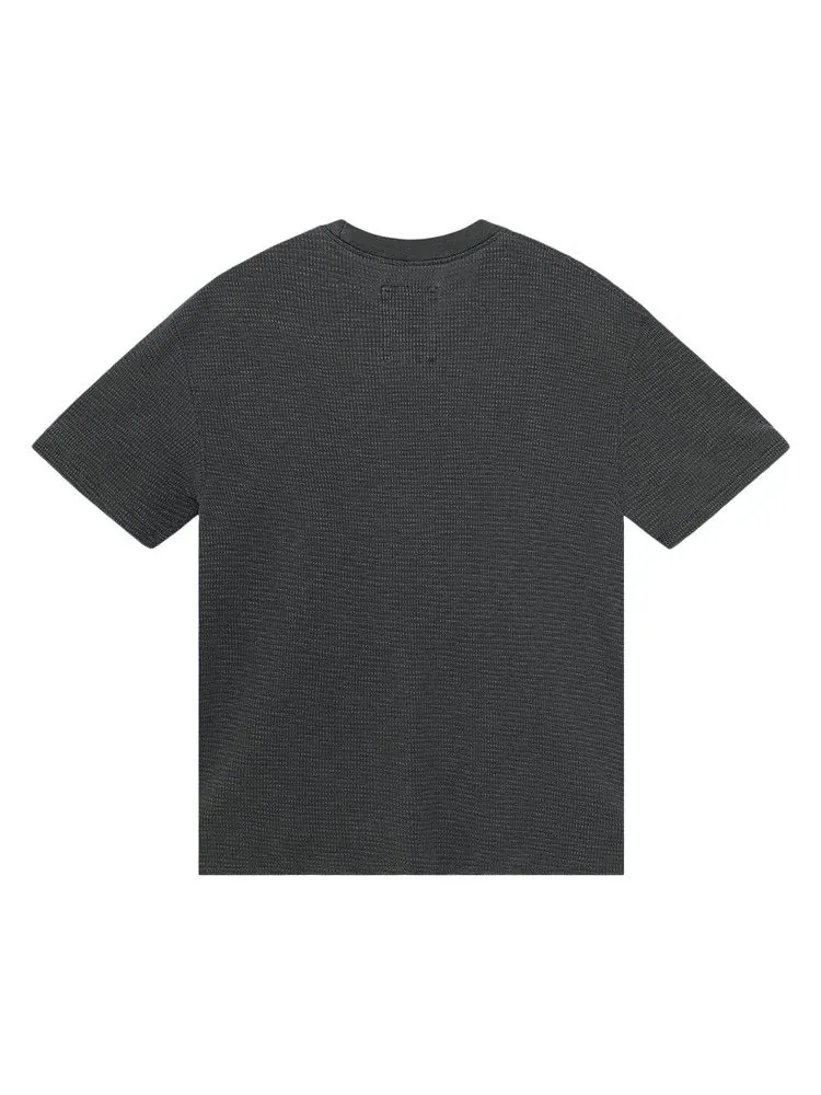 Футболка Stussy Pigment Dyed Short-Sleeve Thermal — изображение 2 из 2, черный