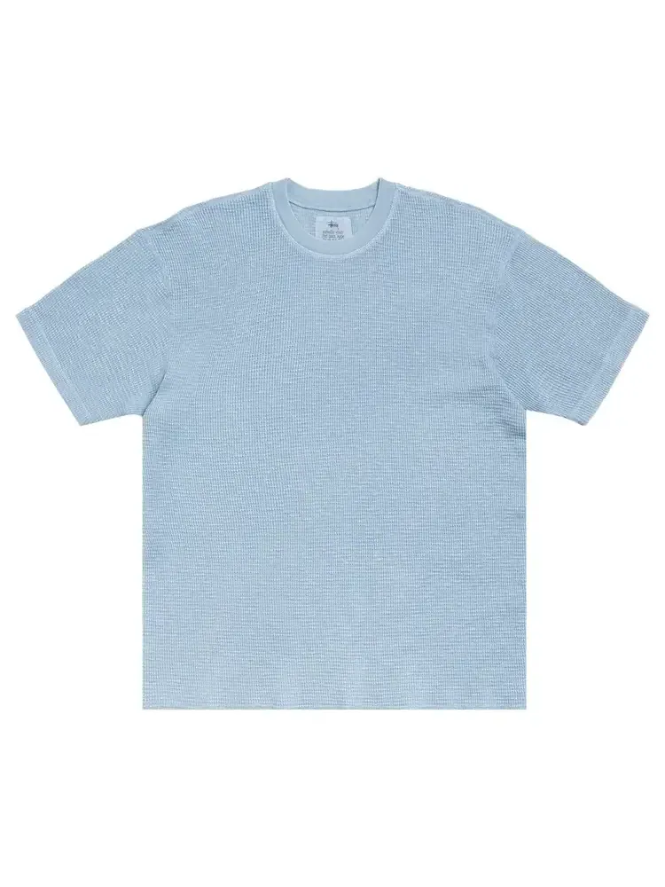 Термофутболка Stussy с коротким рукавом, окрашенная пигментами — изображение 1 из 2, сланец