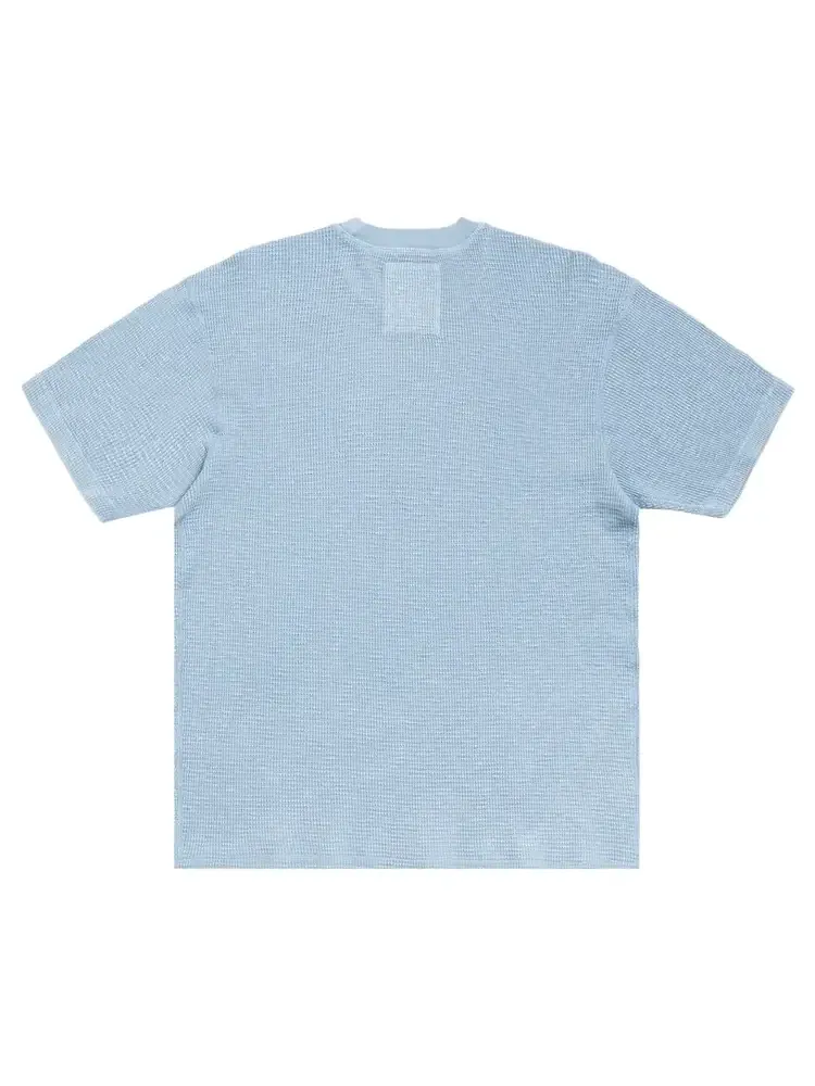 Термофутболка Stussy с коротким рукавом, окрашенная пигментами — изображение 2 из 2, сланец