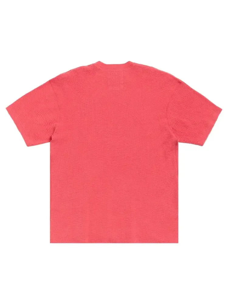 Термофутболка Stussy с коротким рукавом, окрашенная пигментом — изображение 2 из 2, красный