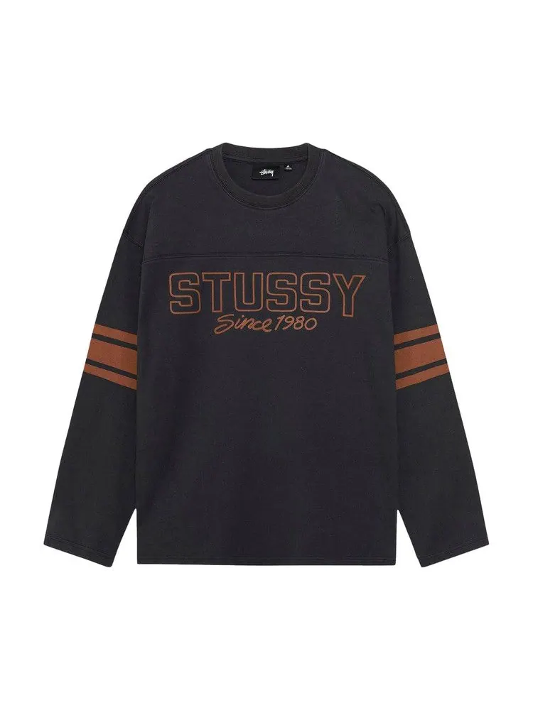 Свитер Stussy Football Crew — изображение 1 из 2, черный