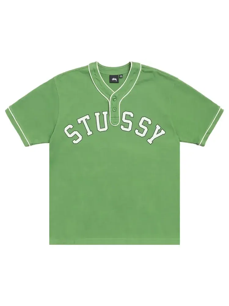 Футболка Stussy Arch 'Green' — изображение 1 из 2, зеленый