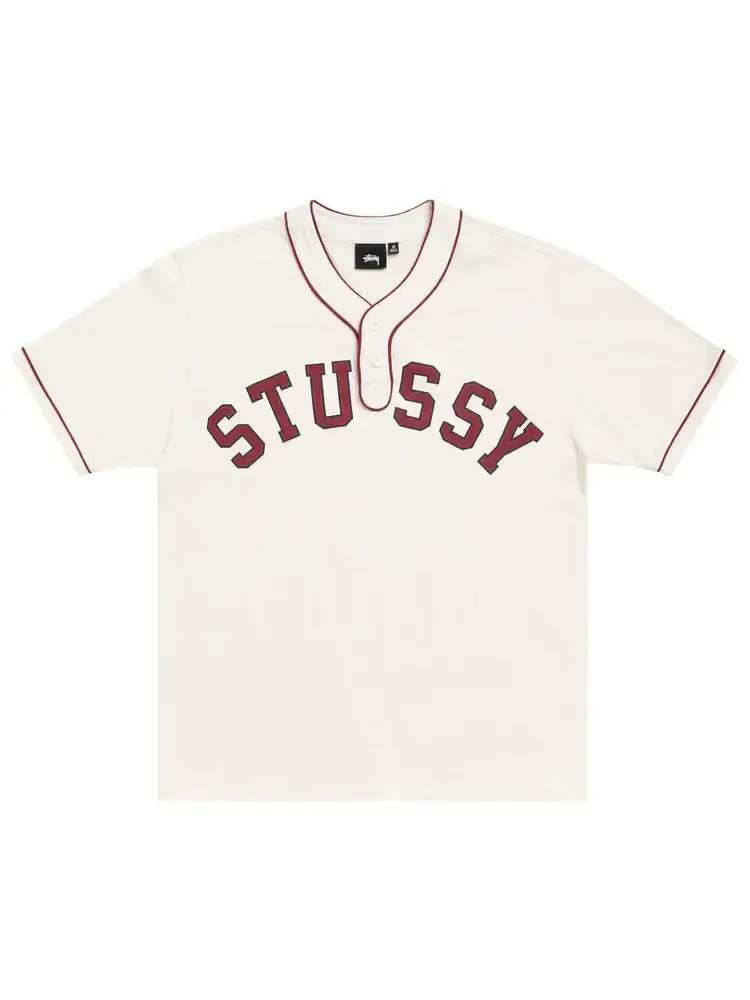 Футболка Stussy Arch 'Natural' — изображение 1 из 2, бежевый