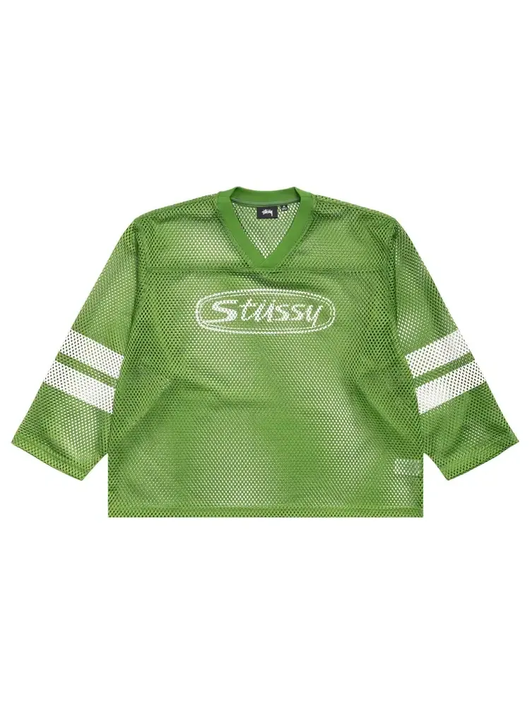 Футболка команды Stussy Trucker Team Jersey 'Green' — изображение 1 из 2, зеленый
